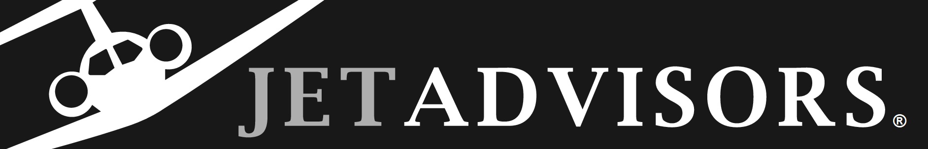 Jet Advisors logo with stylized aircraft graphic and company name